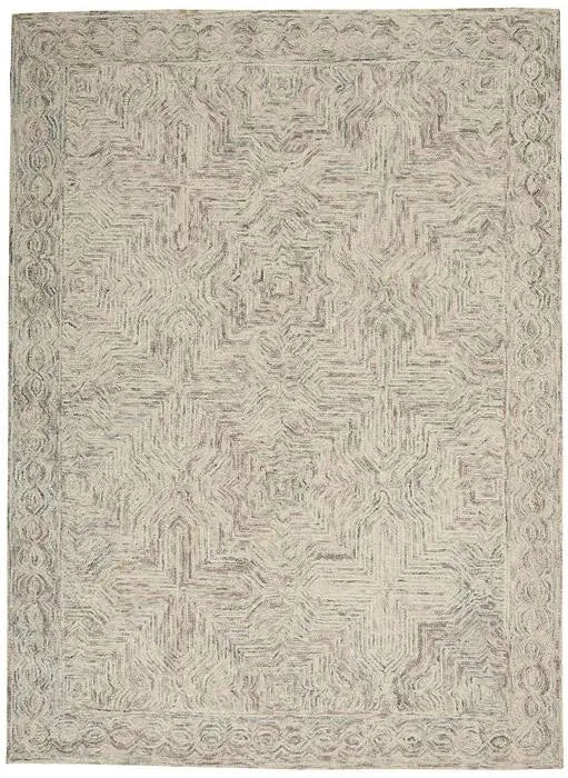 Interlock ITL03 Blue/Ivory Rug