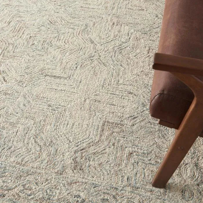 Interlock ITL03 Blue/Ivory Rug