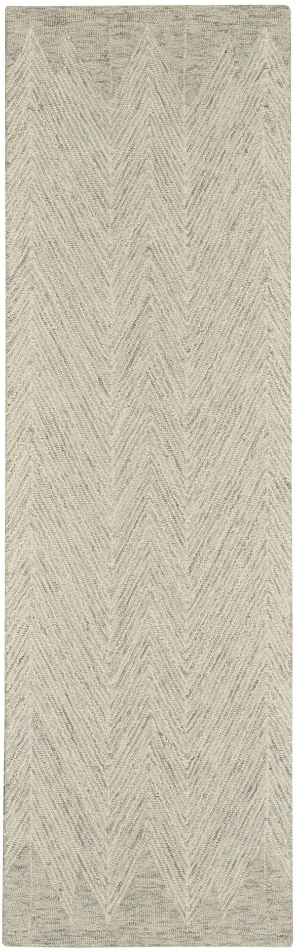 Interlock ITL04 Ivory/Grey Rug - Rug & Home