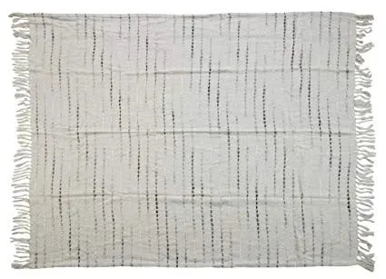 Interwoven Grayscale LR80138 Throw Blanket