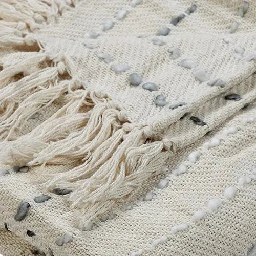 Interwoven Grayscale LR80138 Throw Blanket