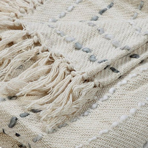 Interwoven Grayscale LR80138 Throw Blanket - Rug & Home