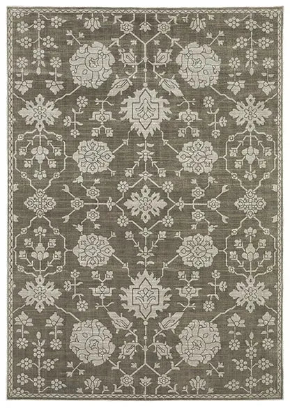 Intrigue INT01 Grey Rug