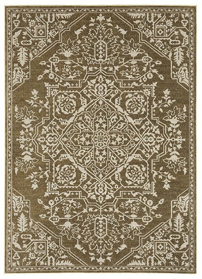 Intrigue INT11 Taupe Rug - Rug & Home
