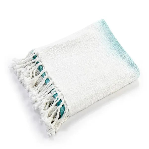 Iridescence 80262ABL Angel Blue Throw Blanket - Rug & Home