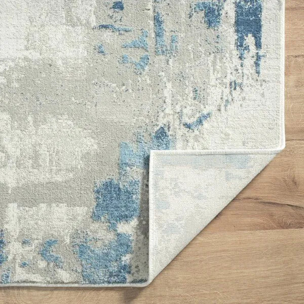 Isabella 81779GBU Grey/Blue Rug - Rug & Home