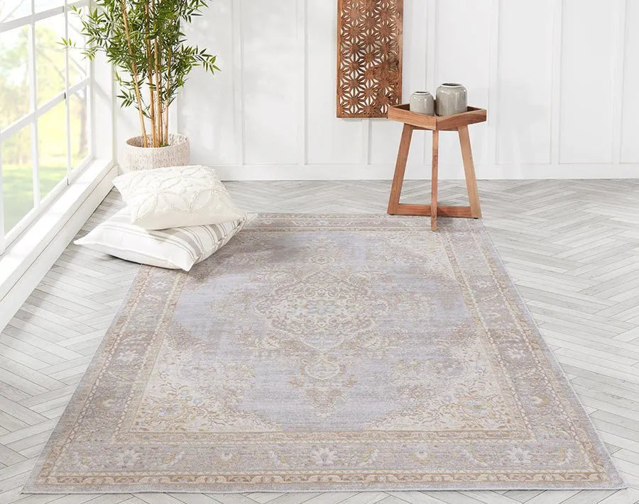 Isabella ISA 1 Grey Rug - Rug & Home