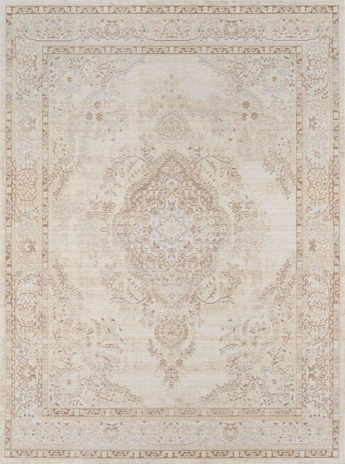 Isabella ISA 1 Ivory Rug - Rug & Home