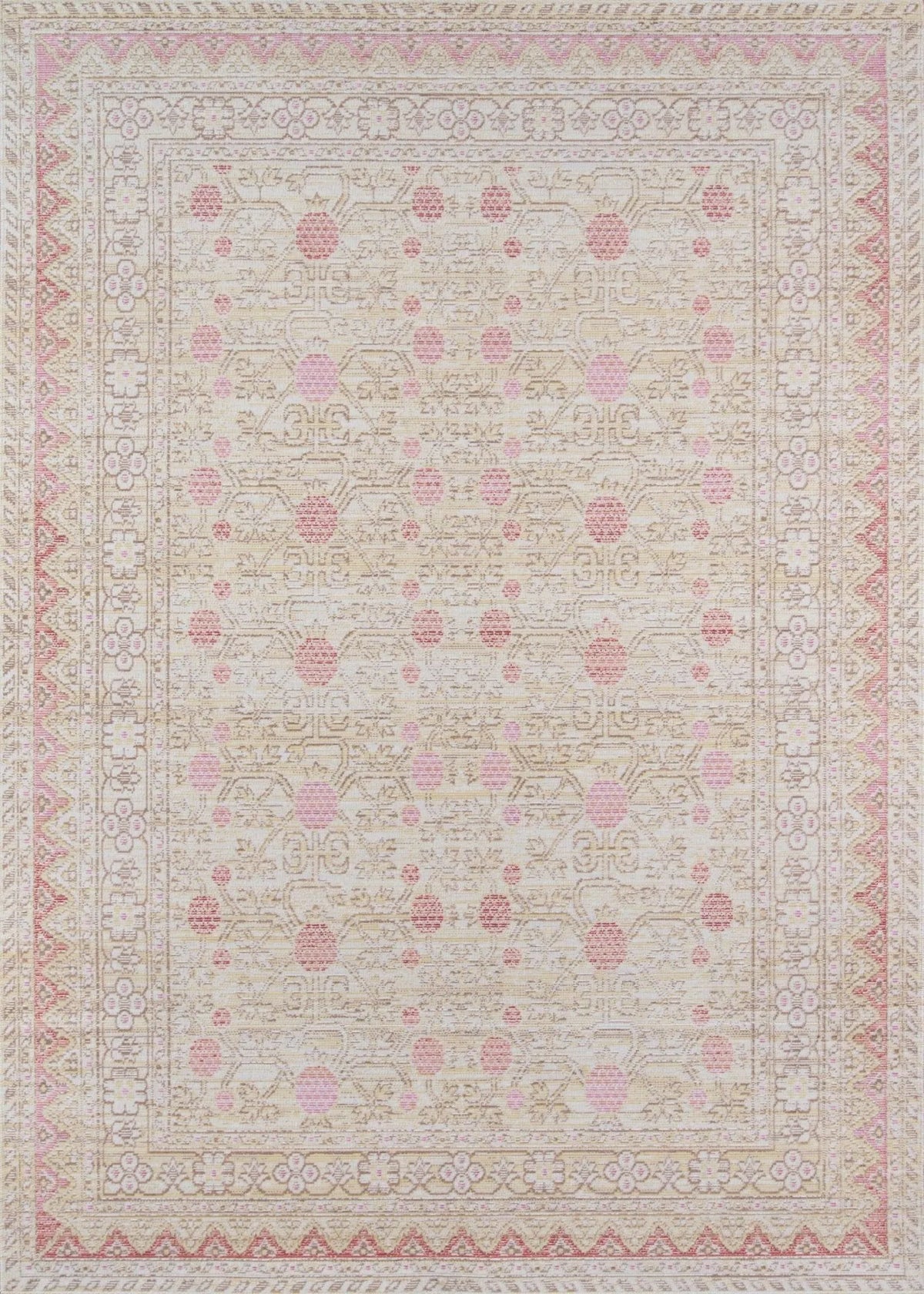 Isabella ISA 3 Pink Rug - Rug & Home