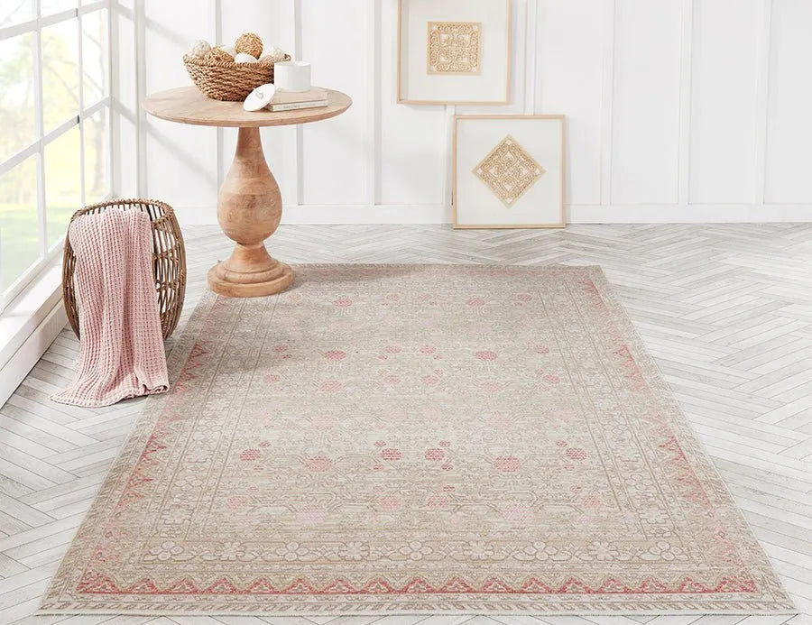 Isabella ISA 3 Pink Rug - Rug & Home