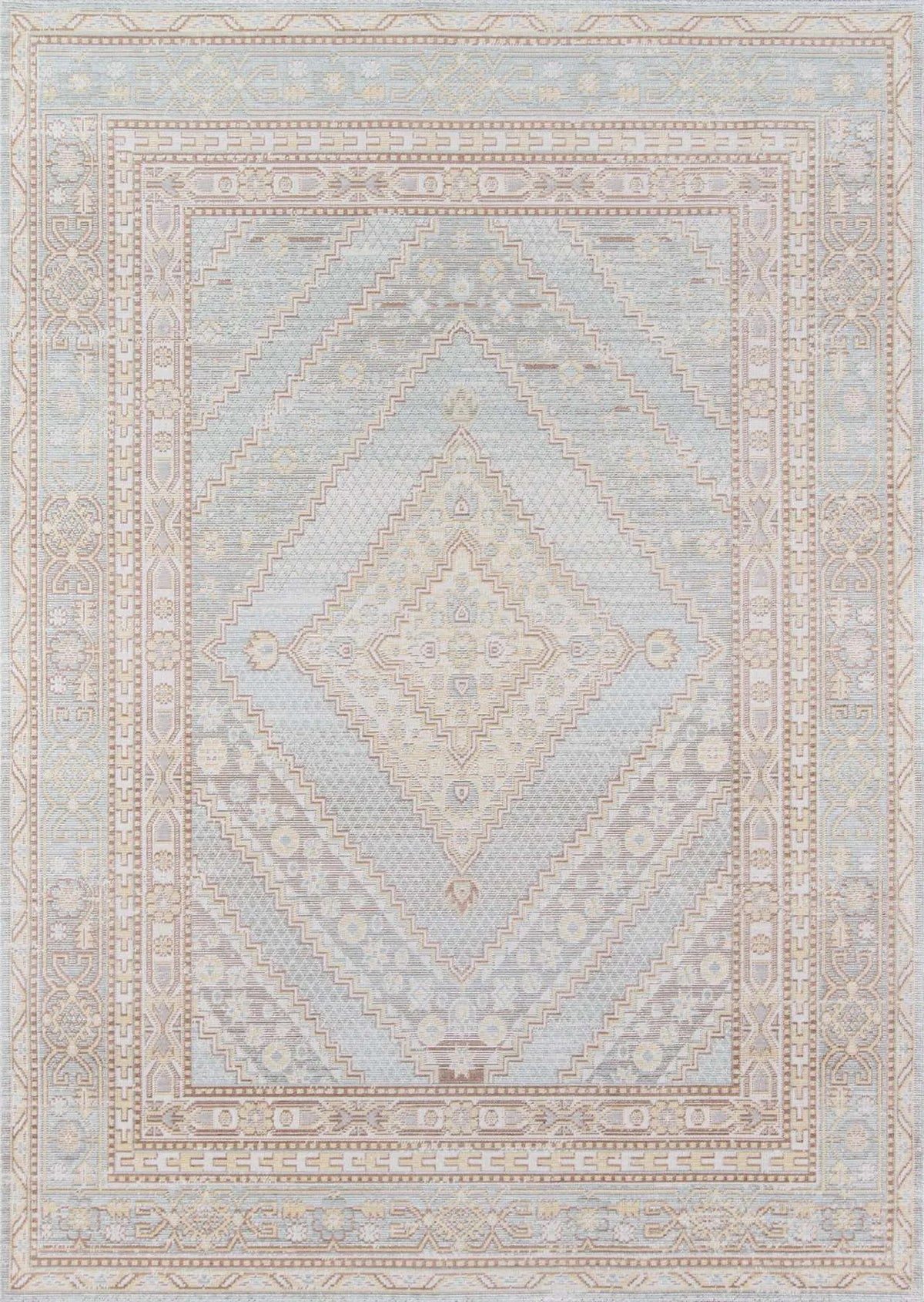 Isabella ISA 7 Blue Rug - Rug & Home