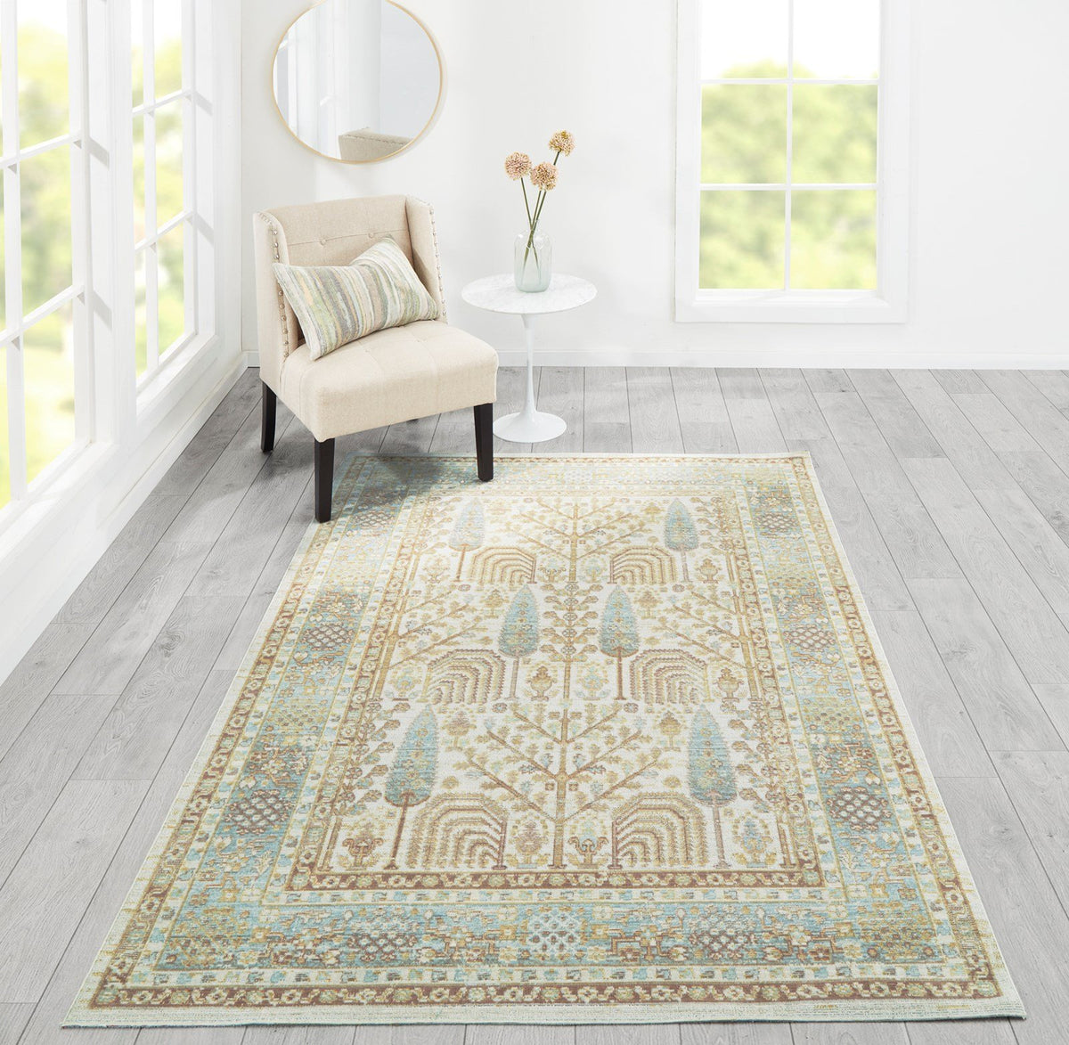 Isabella Isa-8 Ivory Rugs - Rug & Home