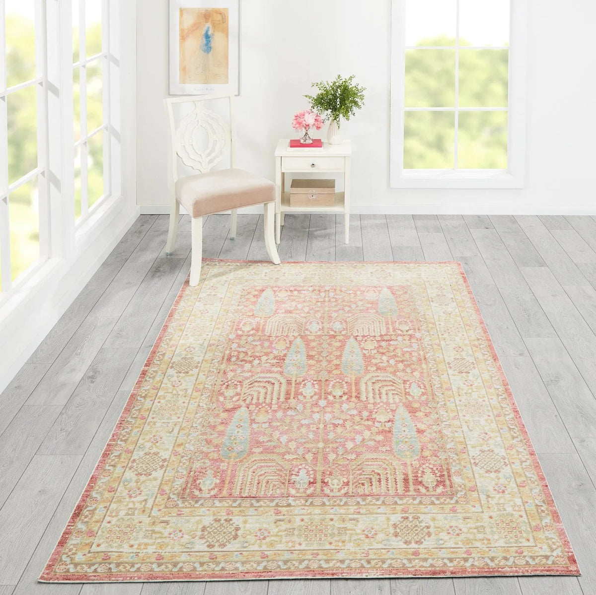 Isabella Isa-8 Pink Rugs - Rug & Home