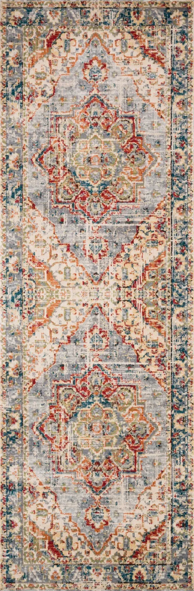 Isadora ISA-02 Oatmeal/Multi Rug