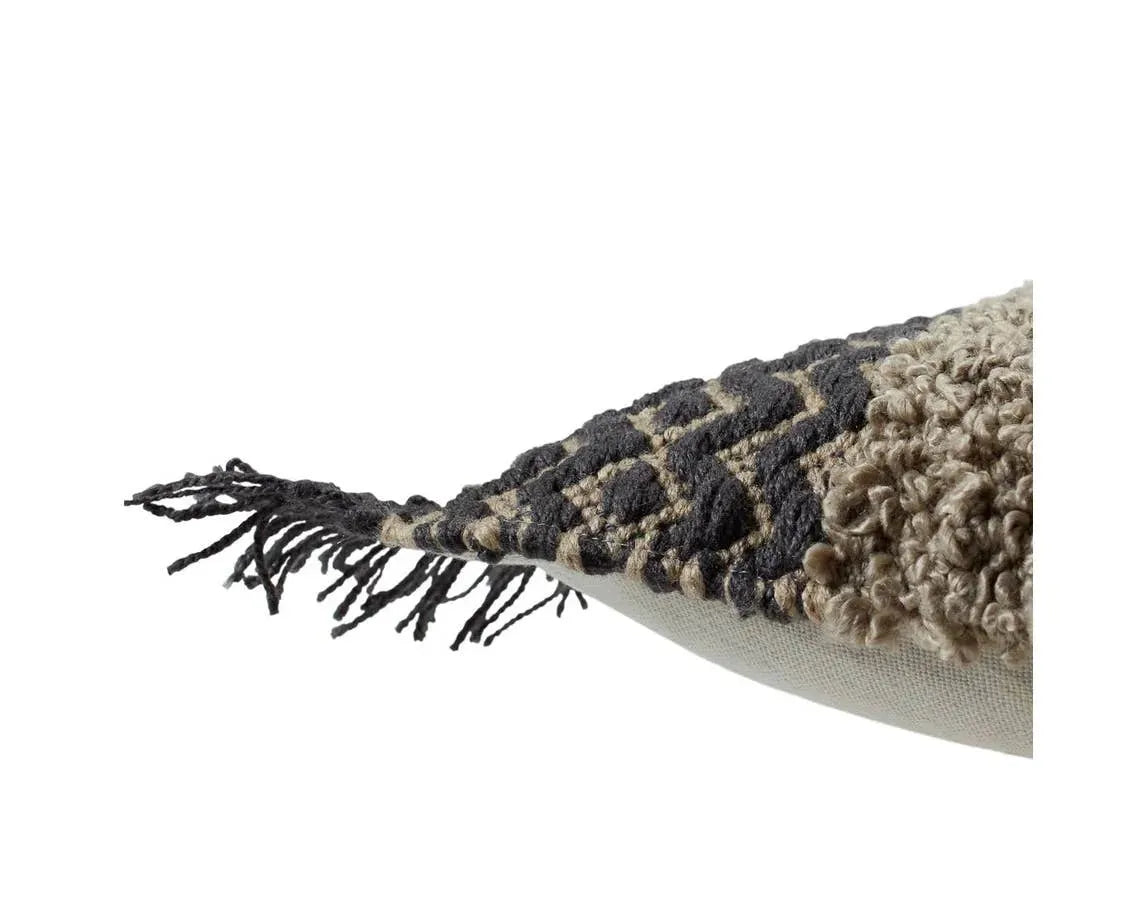 Isko ISK01 Tan/Dark Blue Pillow