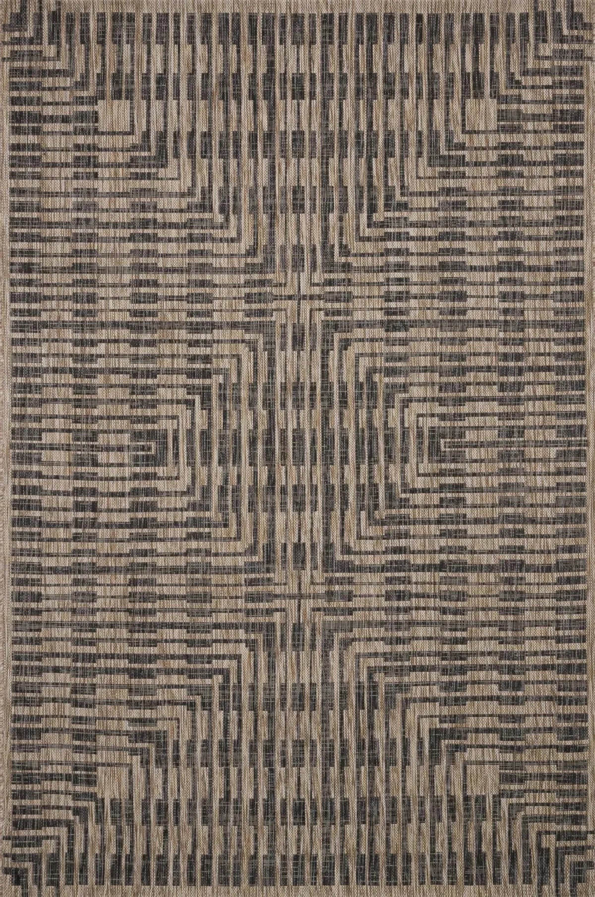 Isle IE 09 Brown Black Rug