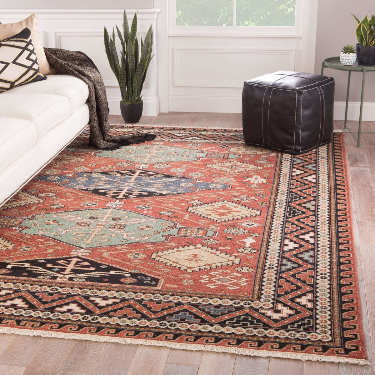 Jaimak JM37 Granato Caviar/Tandori Spice Rug - Rug & Home