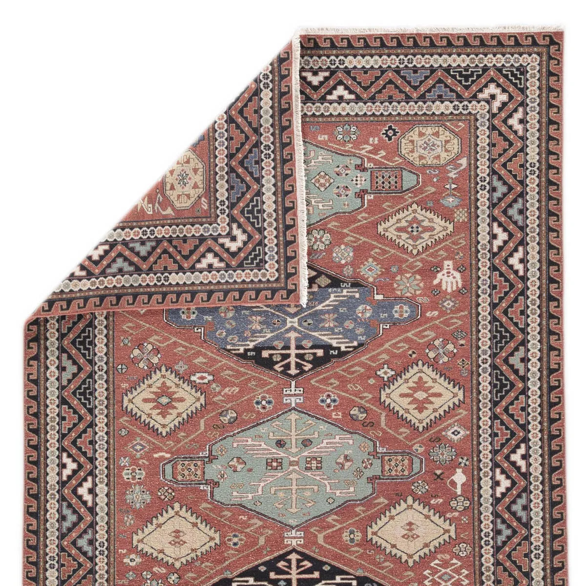 Jaimak JM37 Granato Caviar/Tandori Spice Rug - Rug & Home