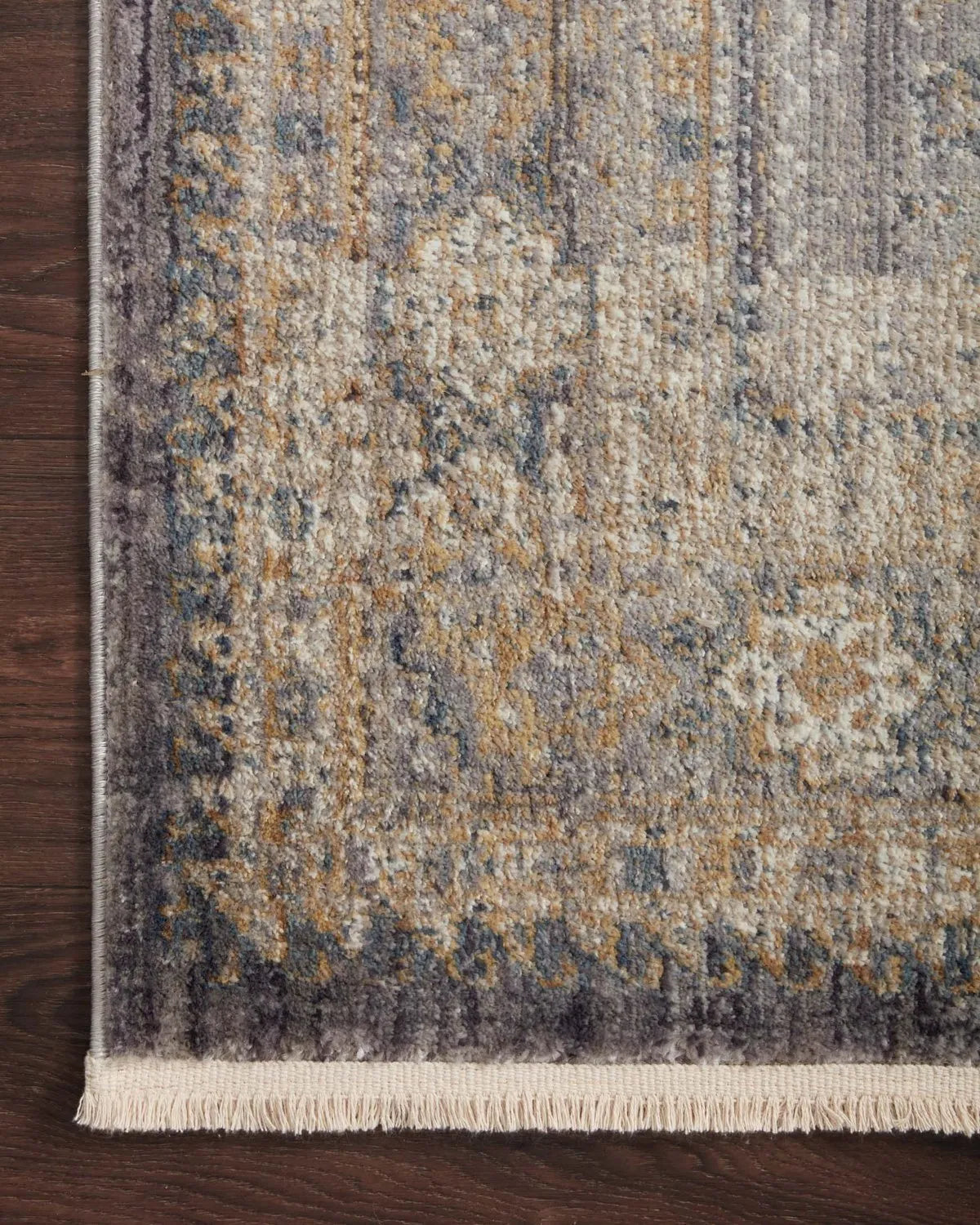 Janey By Magnolia Home Jay-02 Slate/Gold Rug - Rug & Home