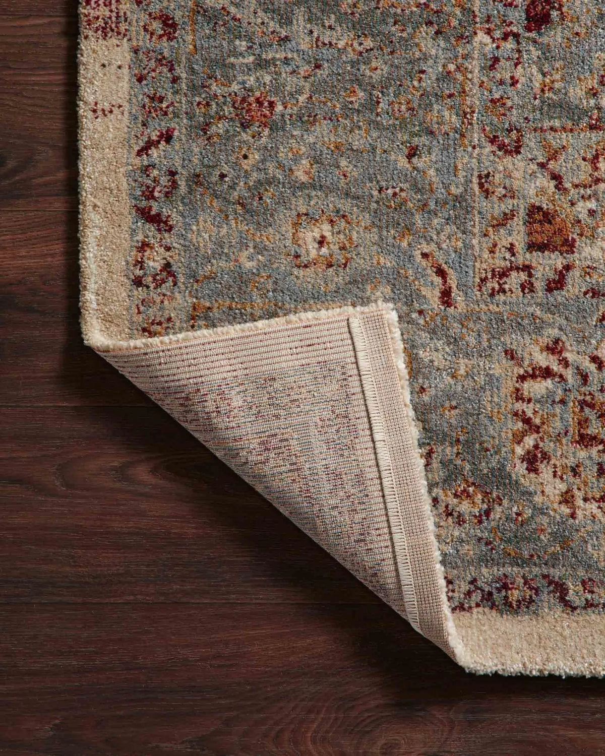 Jasmine Jas-09 Slate/Brick Rug - Rug & Home