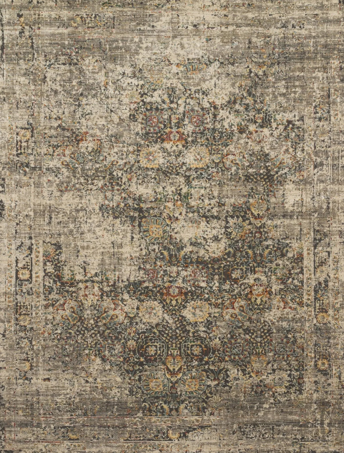 Javari JV-08 Grey / Multi Rug - Rug & Home