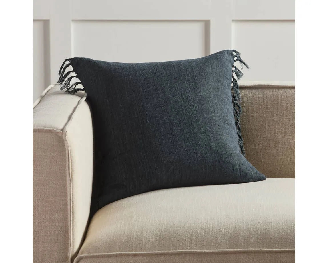 Jemina JEM01 Navy Pillow - Rug & Home