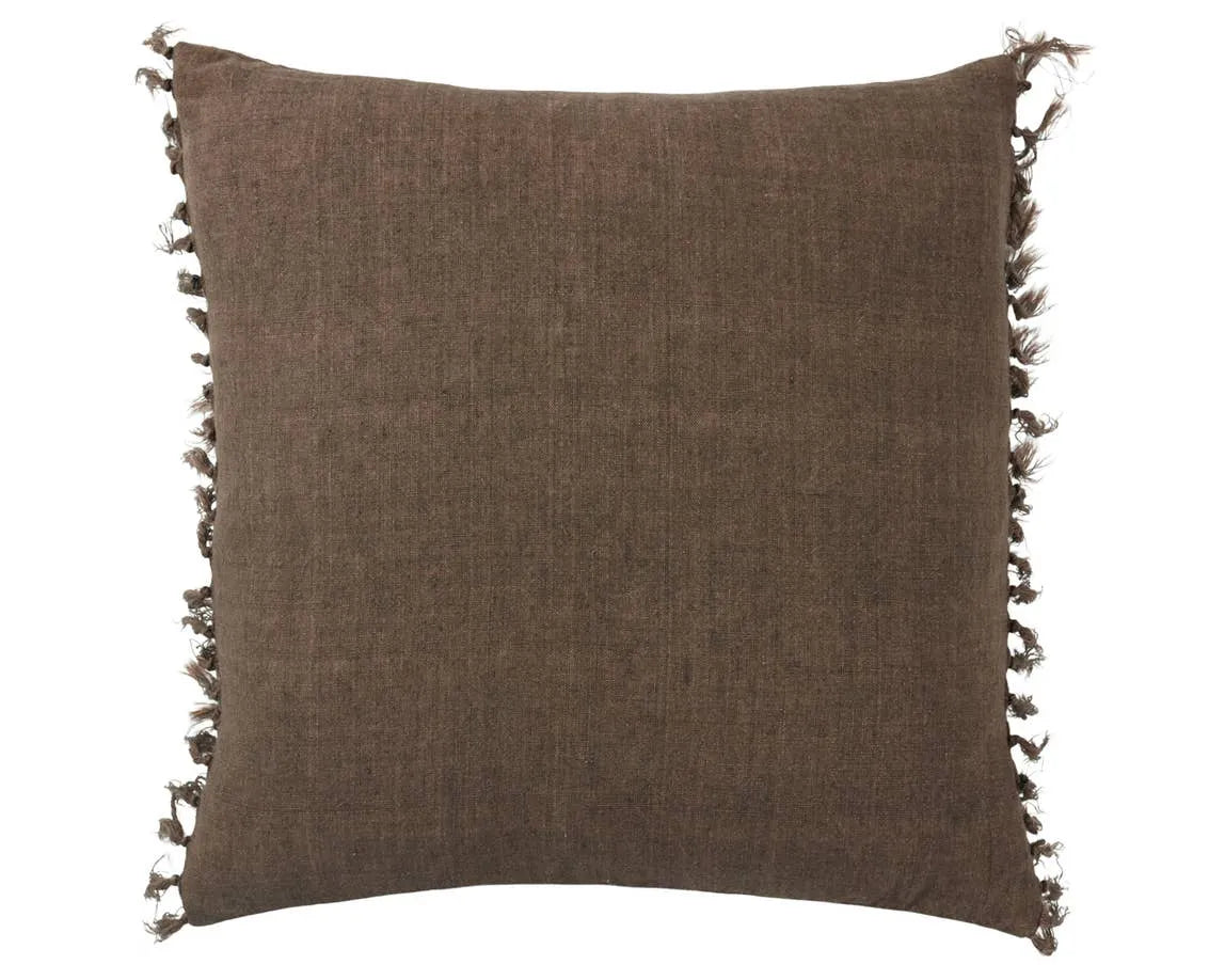 Jemina JEM05 Brown Pillow - Rug & Home