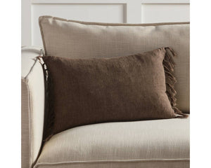 Jemina JEM05 Brown Pillow - Rug & Home