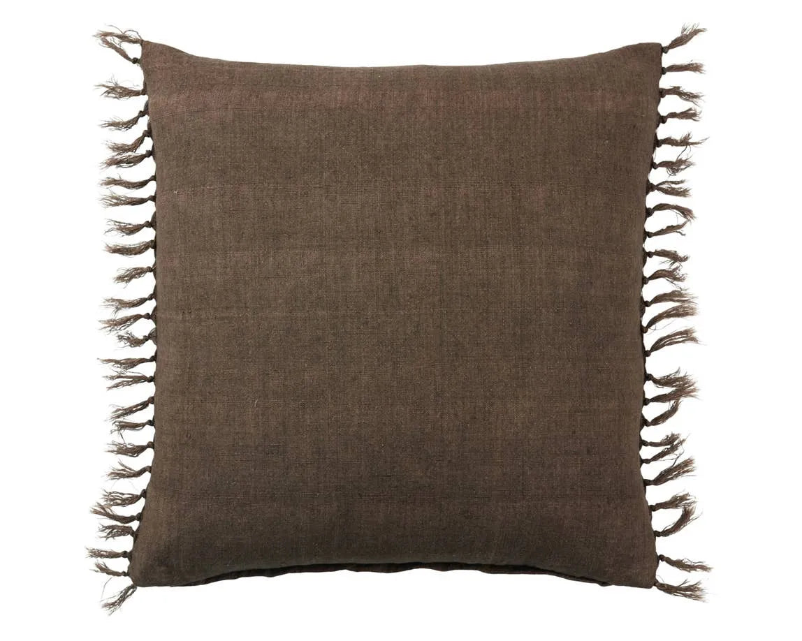 Jemina JEM05 Brown Pillow - Rug & Home