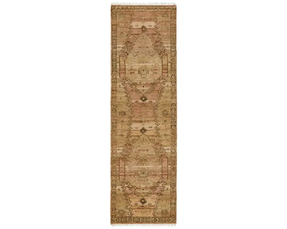 Jinsen JIN01 Beige/Camel Rug - Rug & Home