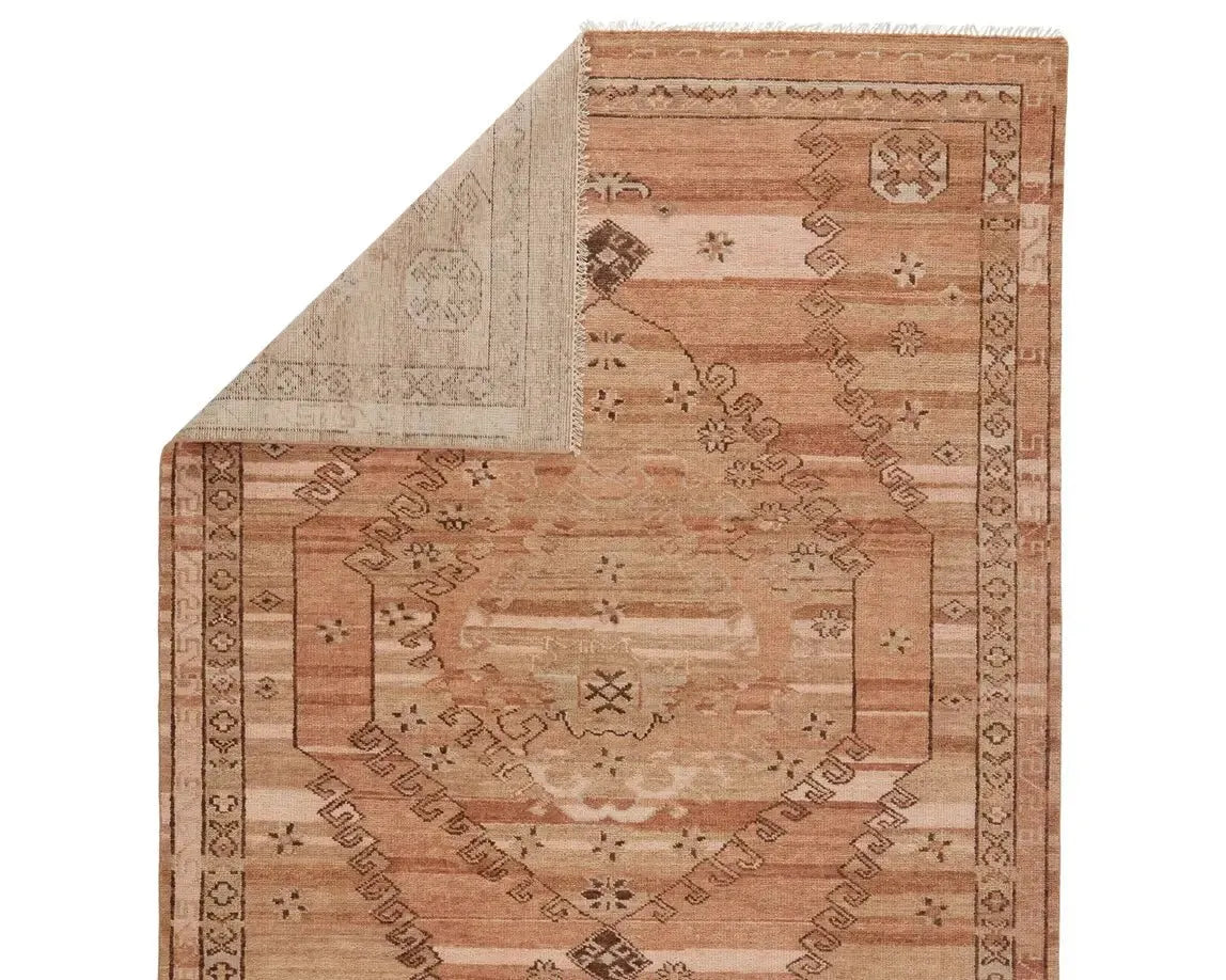 Jinsen JIN01 Beige/Camel Rug - Rug & Home