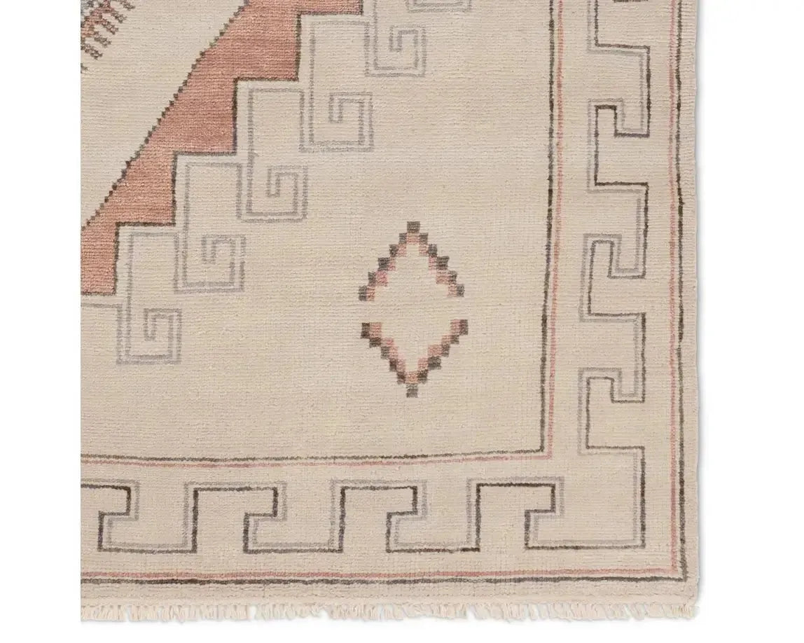 Jinsen JIN08 Grey/Cream Rug