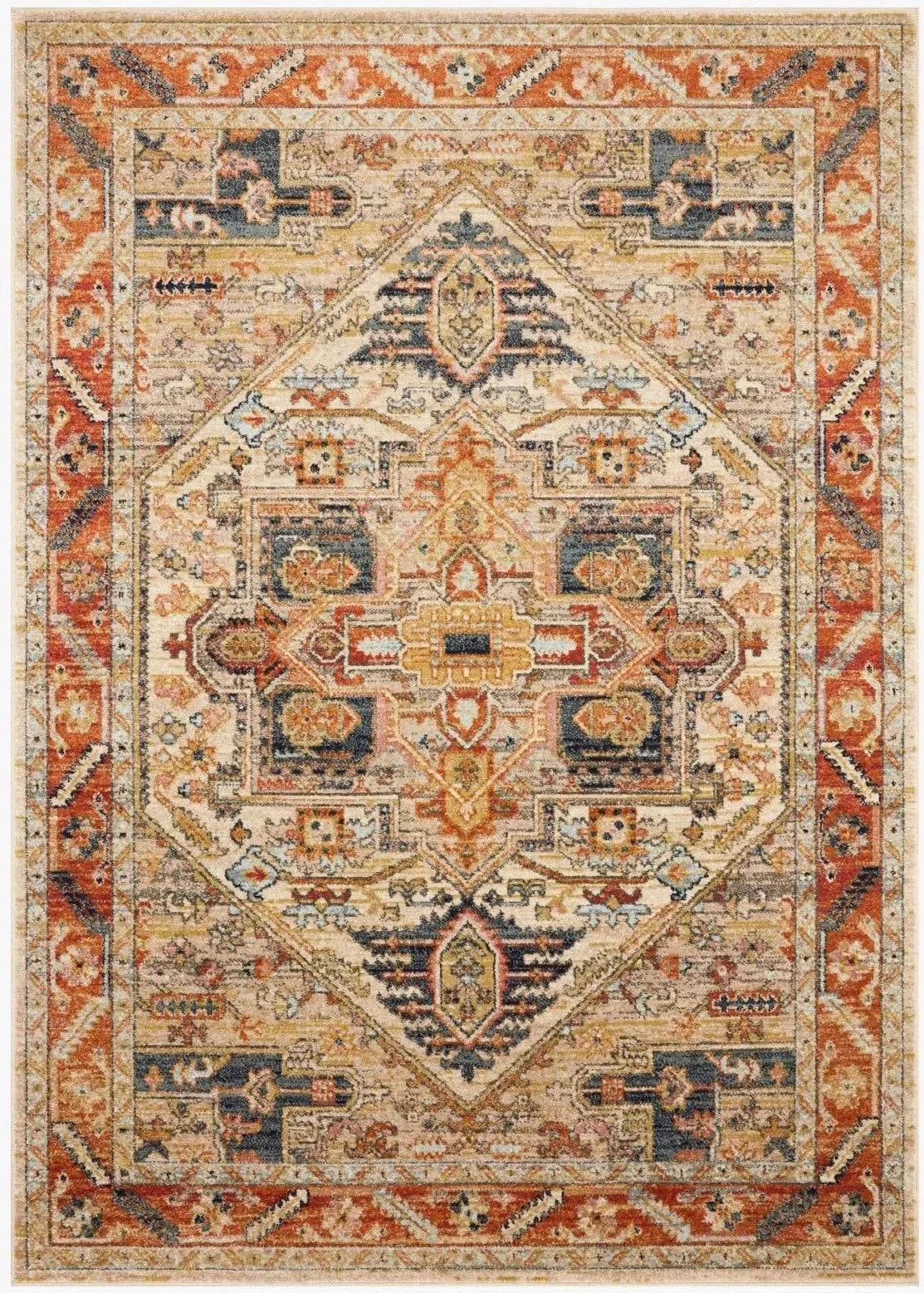 Jocelyn Joc-01 Sand/Multi Rug - Rug & Home