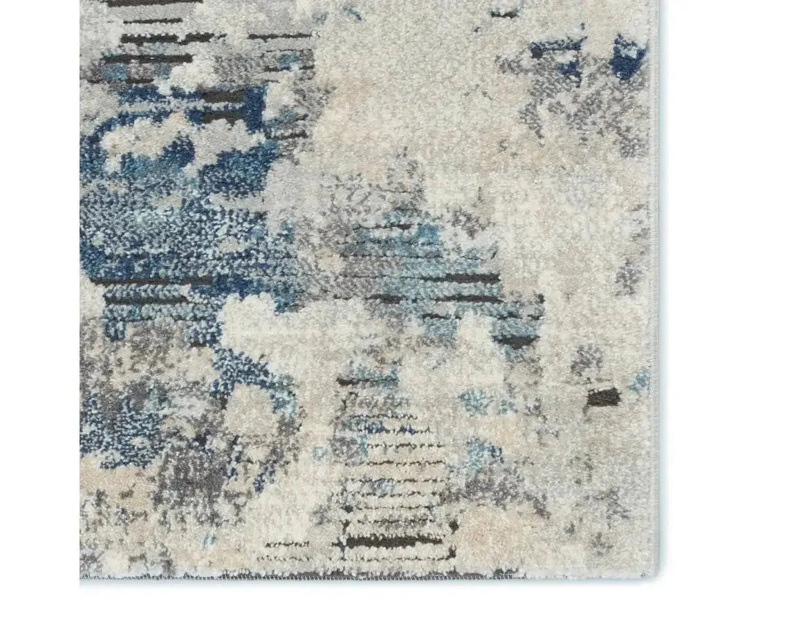 Jolie JOL05 Grey/Blue Rug