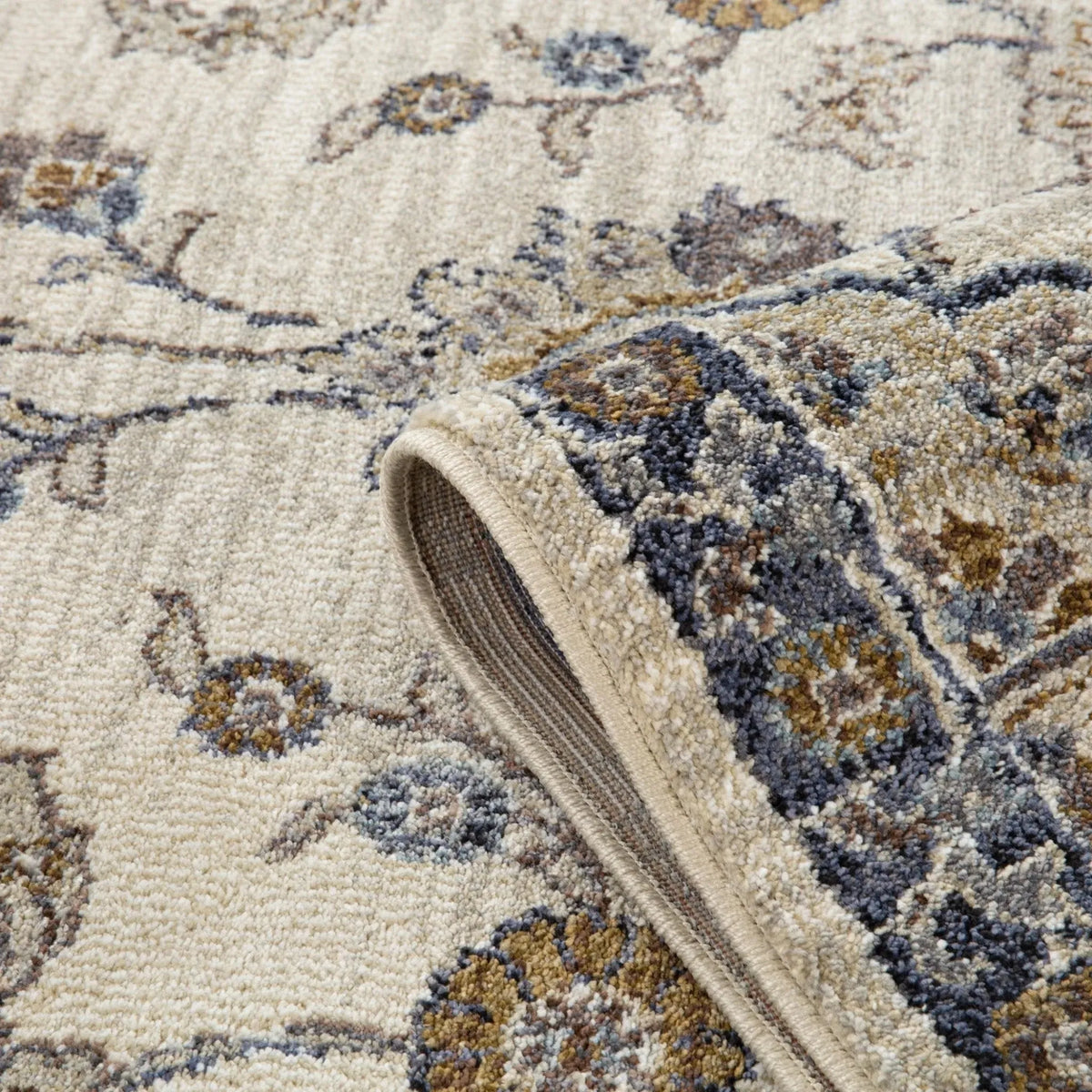 Jordan JOR-9 Ivory/Charcoal Rug