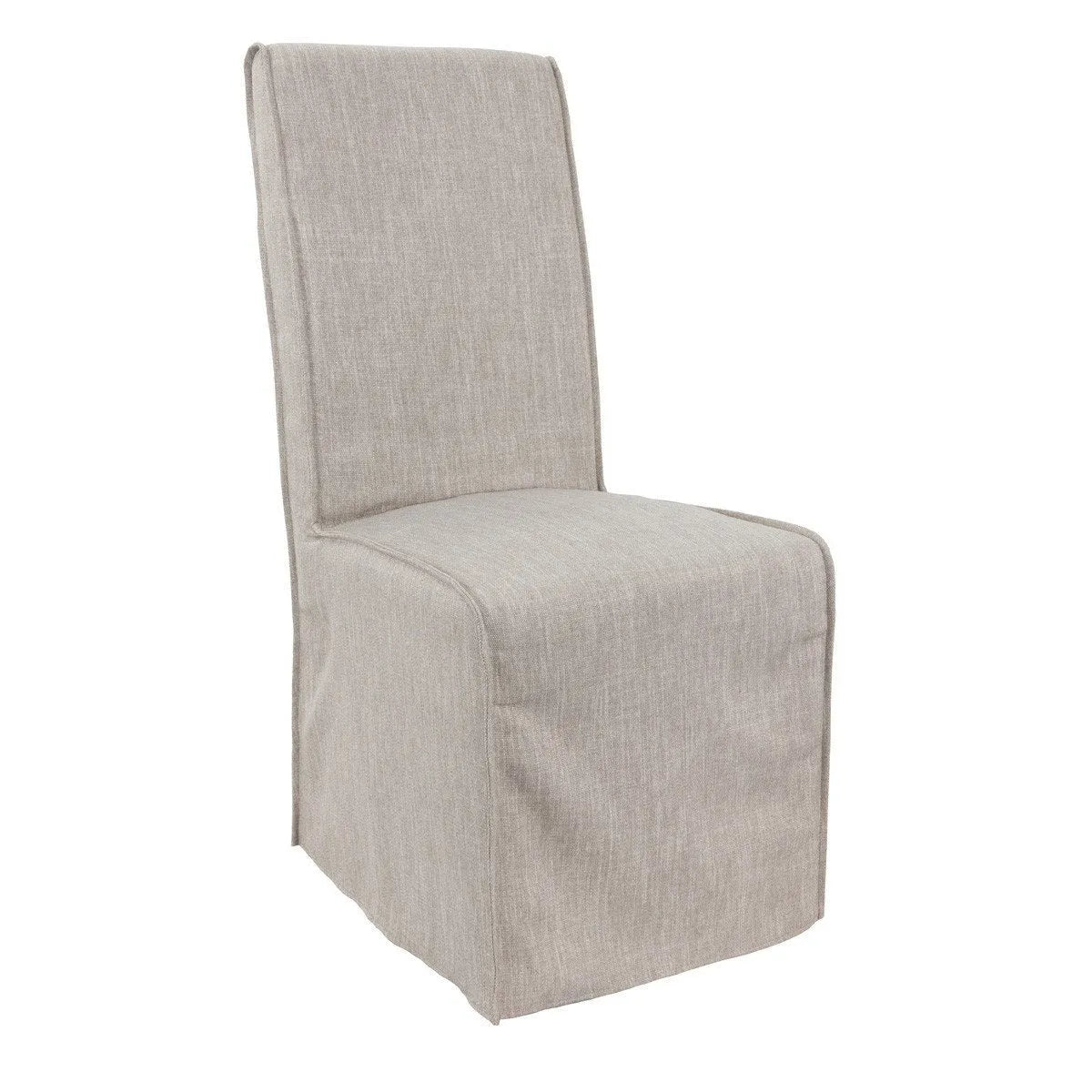 Jordan Upholstered Gray Linen SPO Dining Chair - Rug & Home