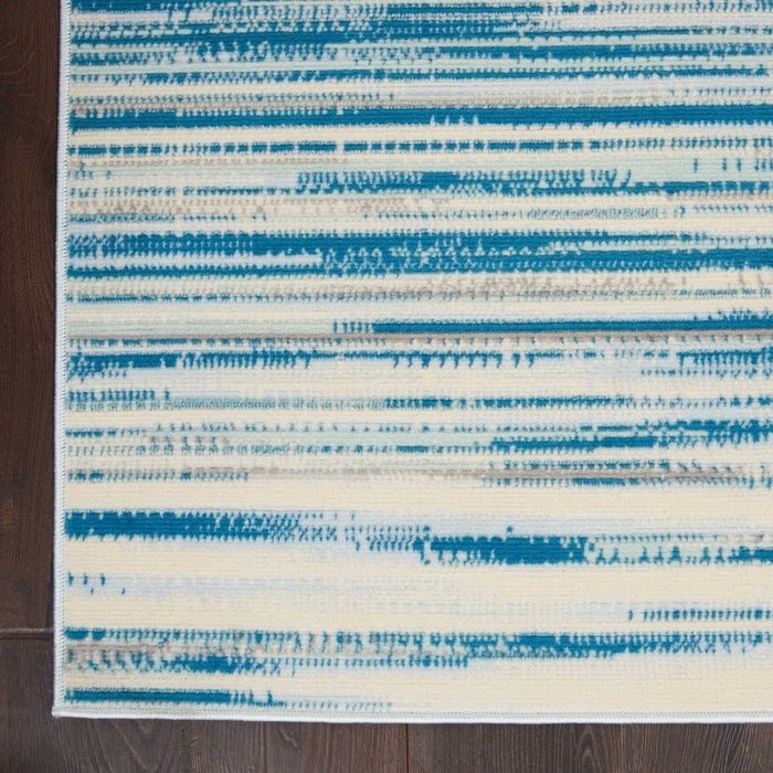 Jubilant JUB04 Blue Rug - Rug & Home