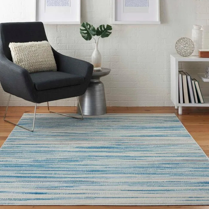 Jubilant JUB04 Blue Rug - Rug & Home