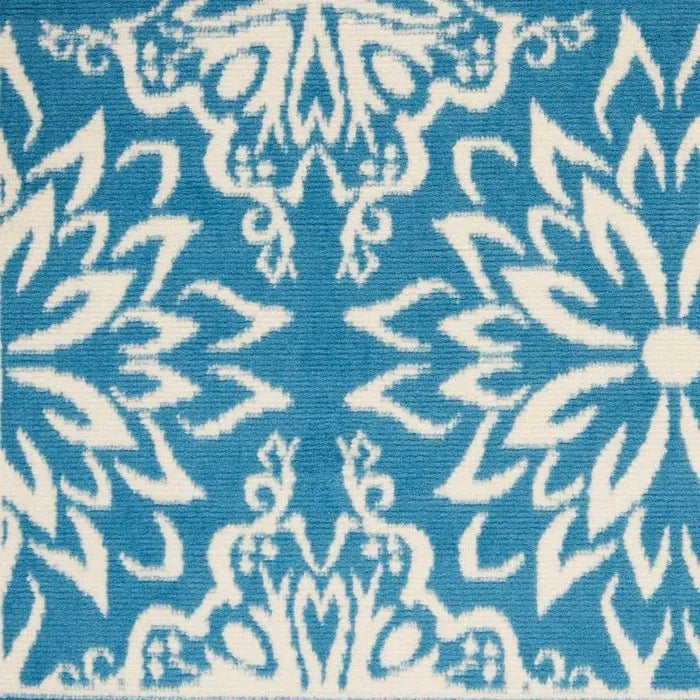 Jubilant JUB06 Ivory/Blue Rug - Rug & Home