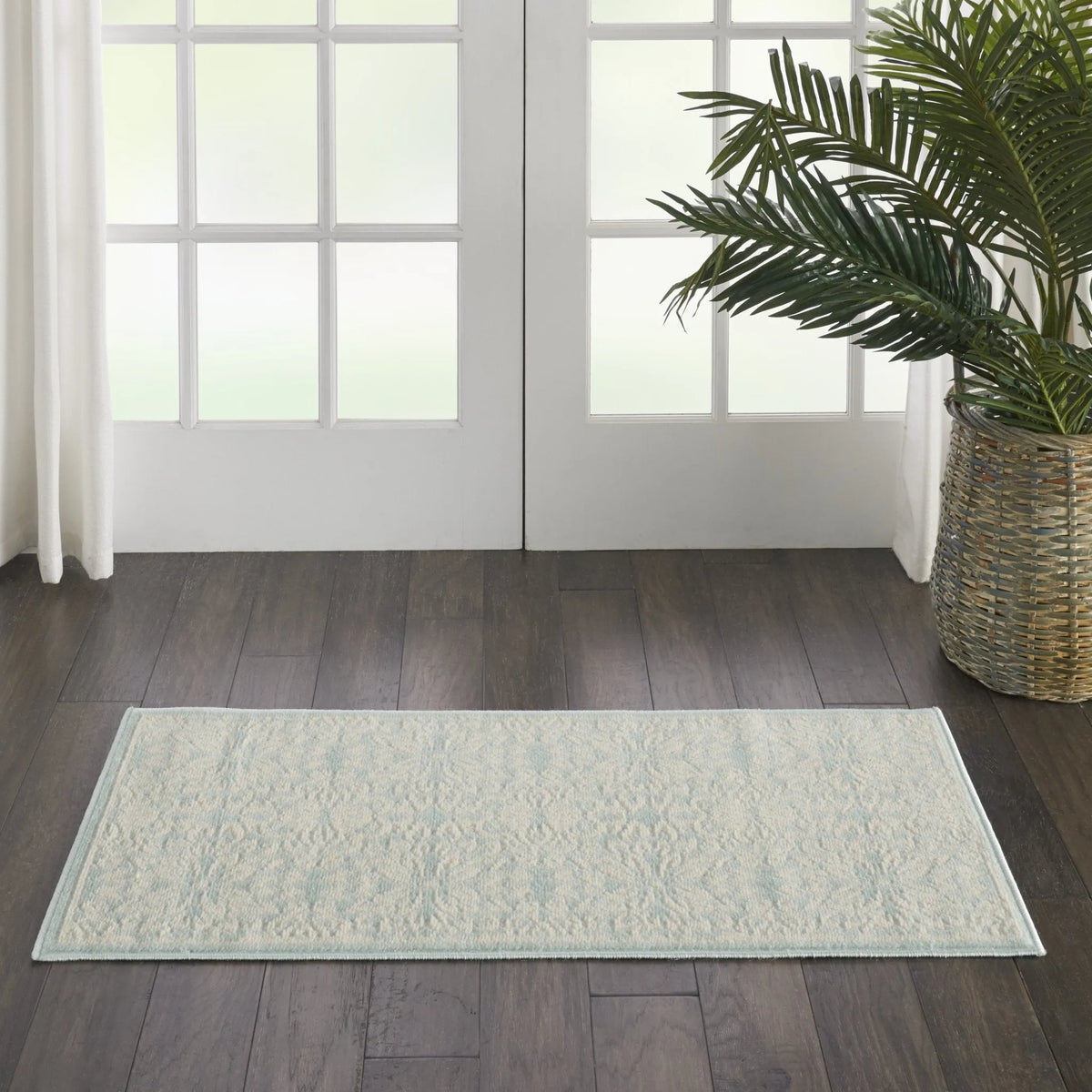 Jubilant JUB06 Ivory/Green Rug - Rug & Home