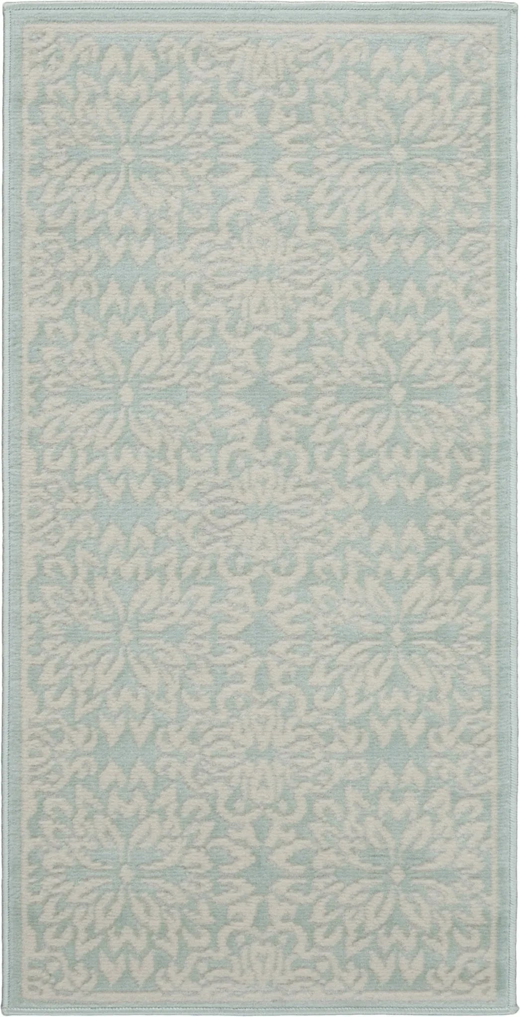 Jubilant JUB06 Ivory/Green Rug - Rug & Home