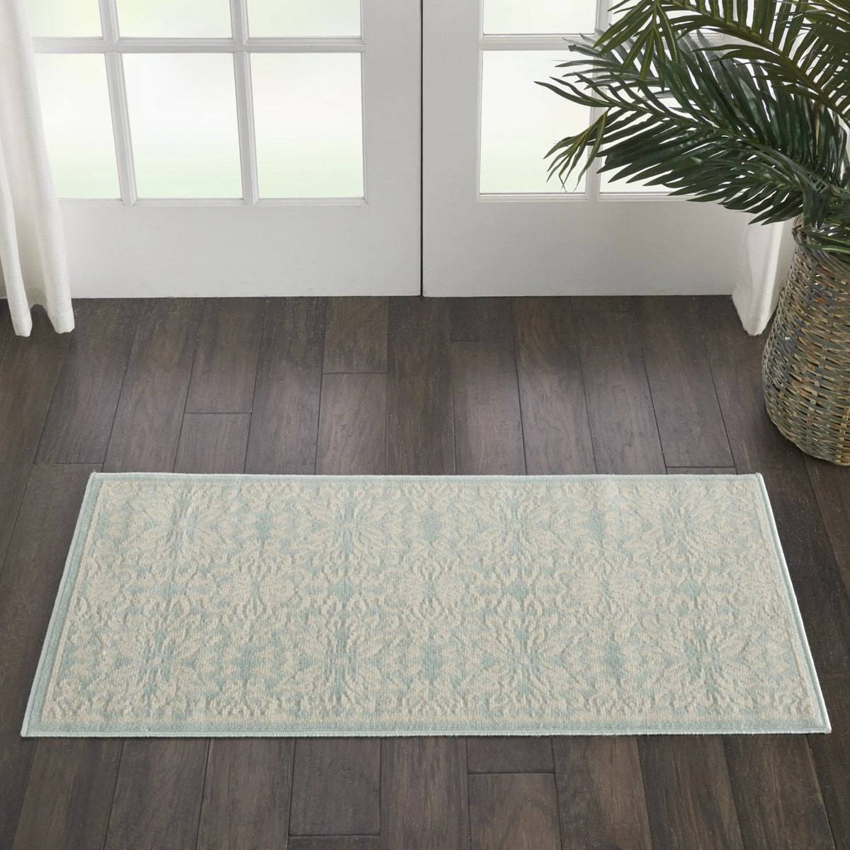 Jubilant JUB06 Ivory/Green Rug - Rug & Home