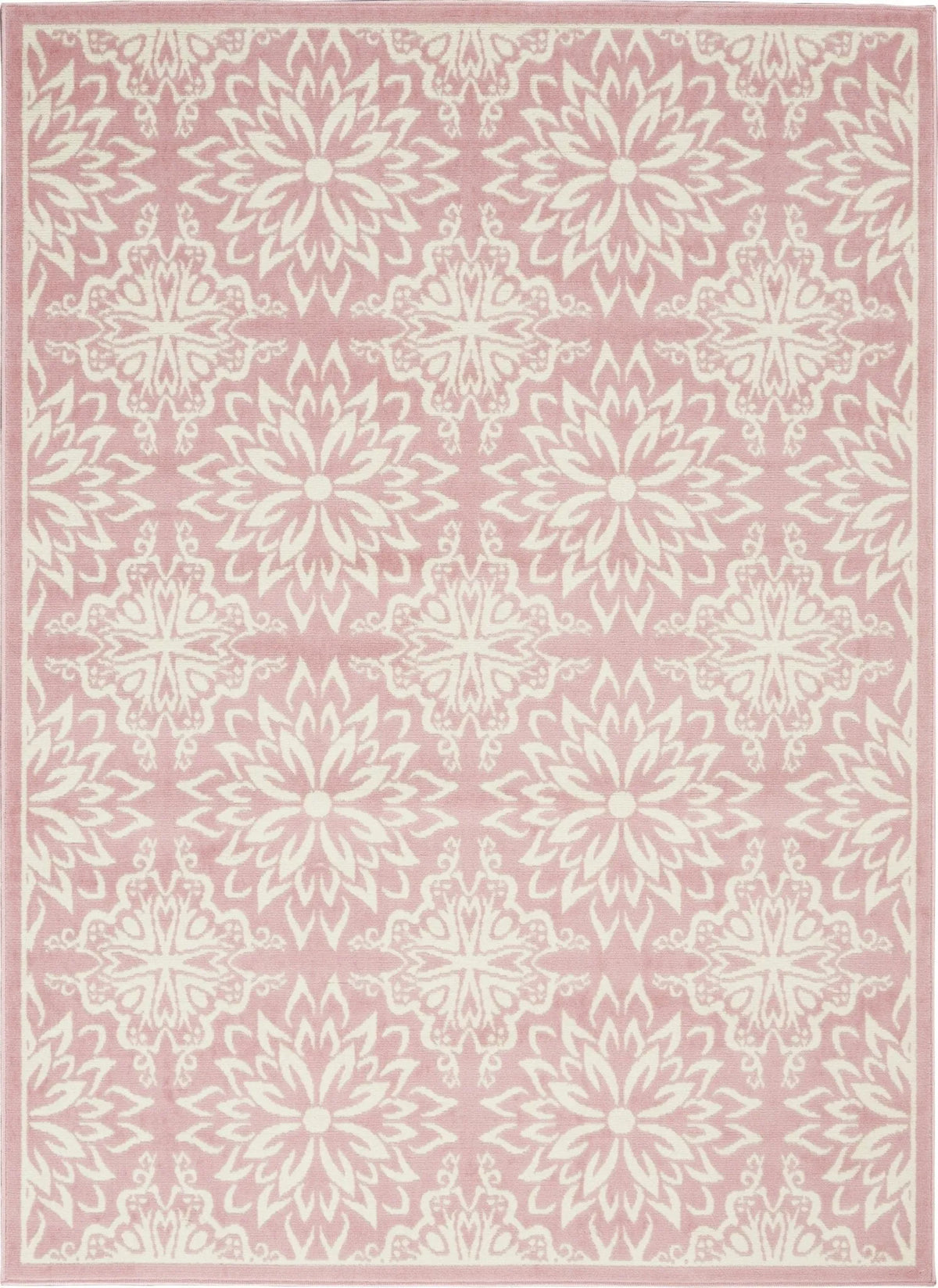 Jubilant JUB06 Ivory/Pink Rug - Rug & Home