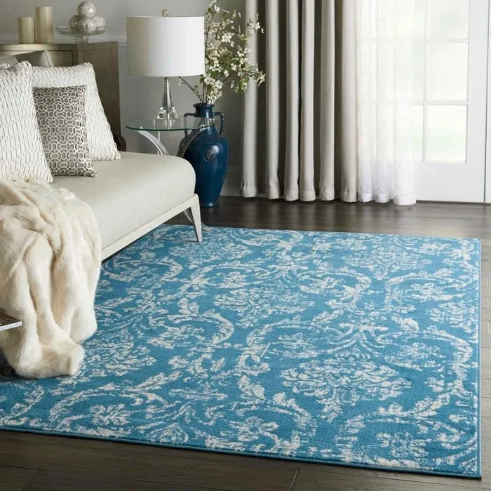 Jubilant JUB09 Blue Rug - Rug & Home