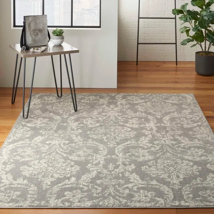 Jubilant JUB09 Grey Rug - Rug & Home