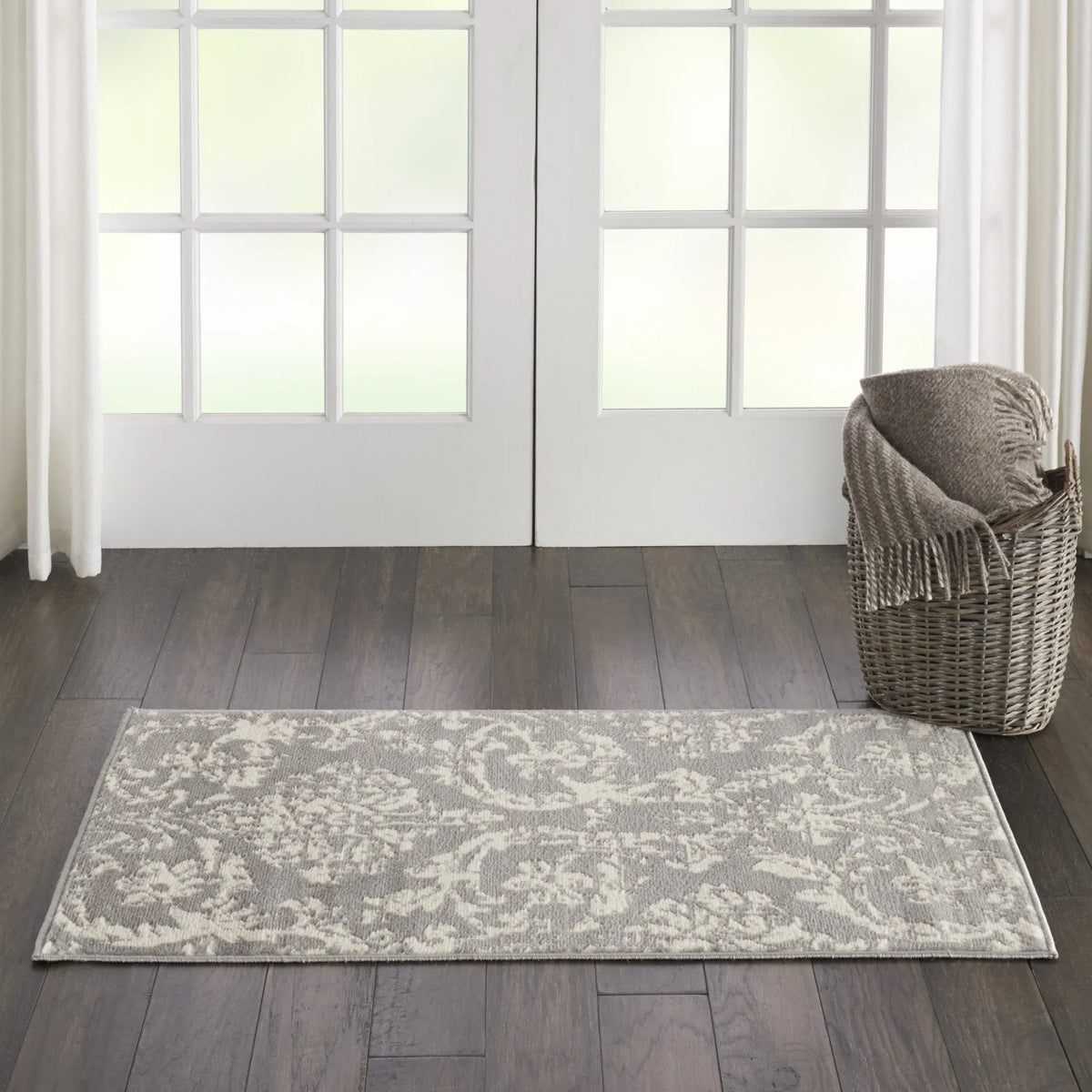 Jubilant JUB09 Grey Rug - Rug & Home