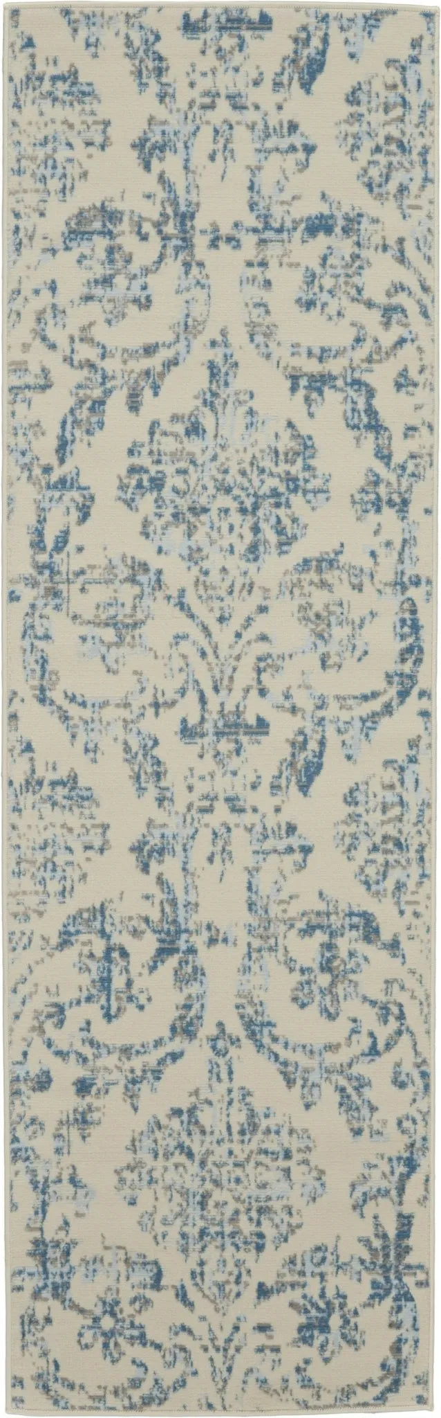 Jubilant JUB09 Ivory Blue Rug - Rug & Home