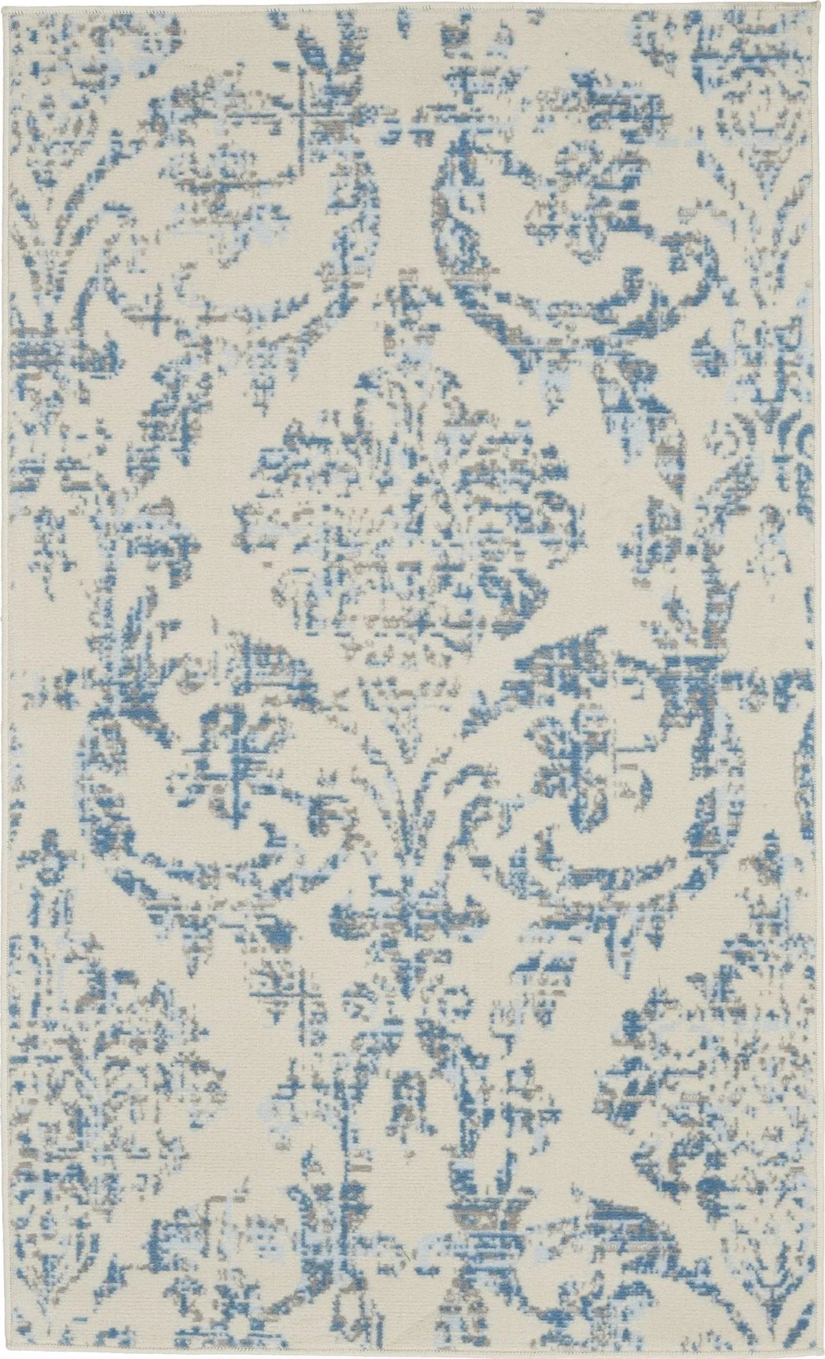 Jubilant JUB09 Ivory Blue Rug - Rug & Home