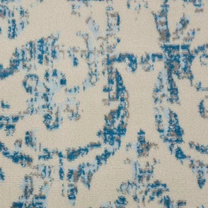 Jubilant JUB09 Ivory Blue Rug - Rug & Home