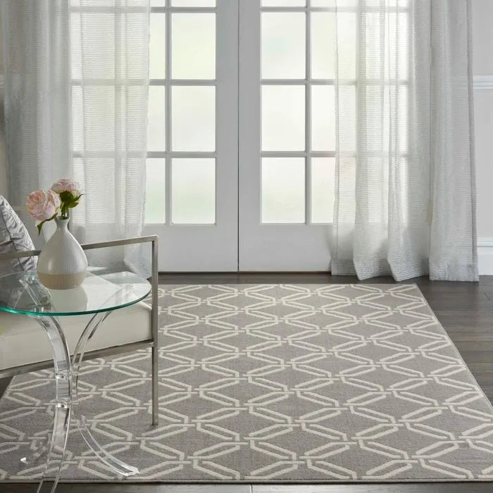 Jubilant JUB17 Grey Rug - Rug & Home